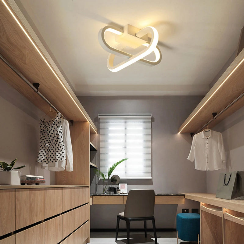 Suspension LED moderne chaud/froid décoration éclairage