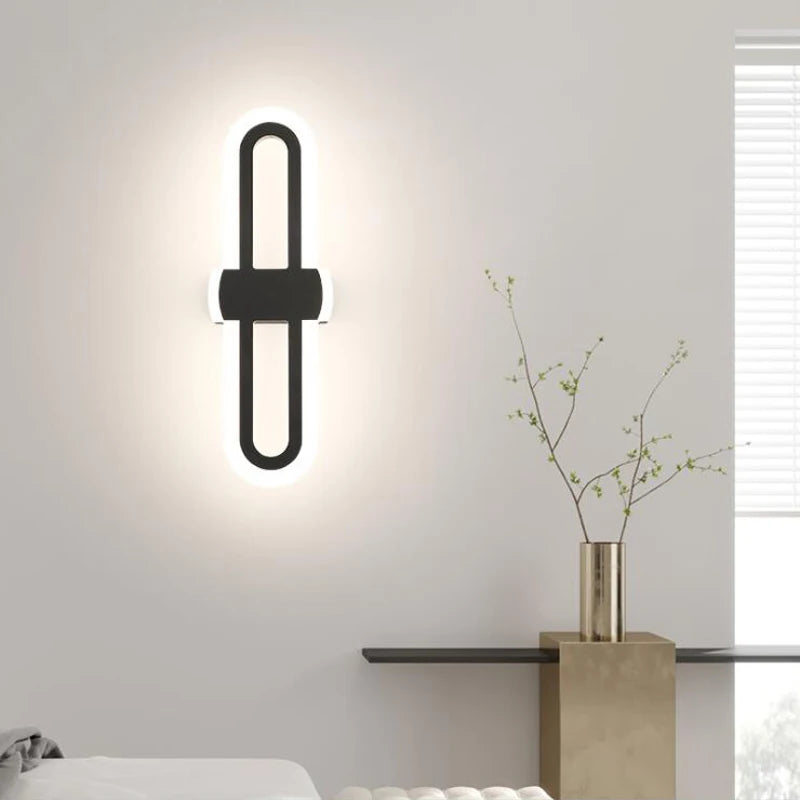 applique murale led moderne pour décoration allée couloir - vue 3 sur 6
