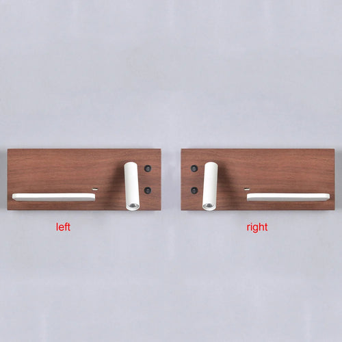 Tokili Applique murale LED avec chargeur USB et sans fil