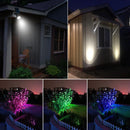 projecteur solaire réglable à 7 led pour jardin étanche décoratif