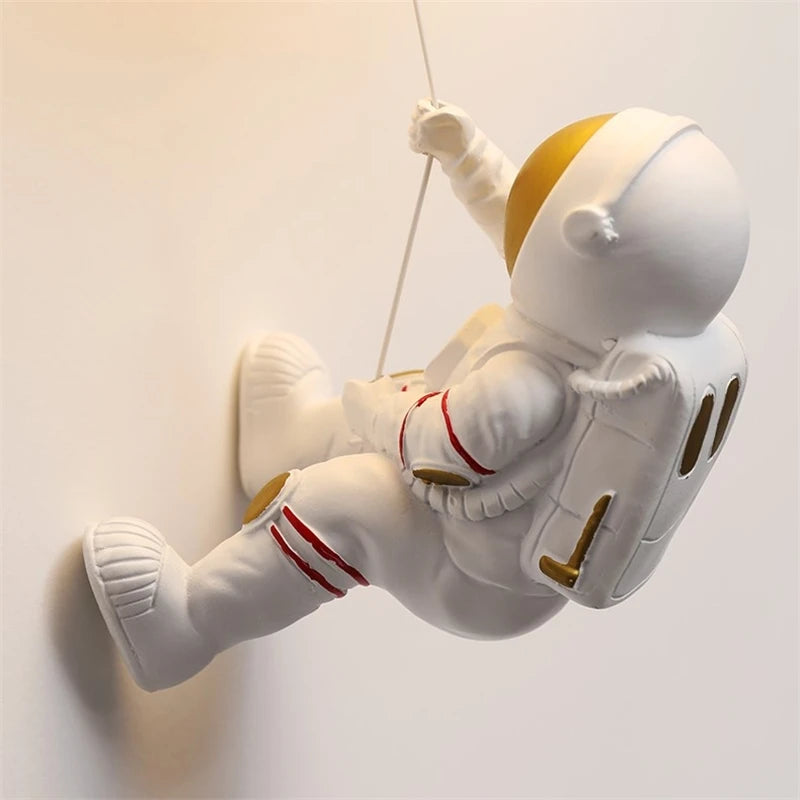 applique murale astronaute moderne pour chevet d'enfant décoration étoile lune - vue 7 sur 18