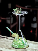 Verre à cocktail original décor animaux fantaisie soirée
