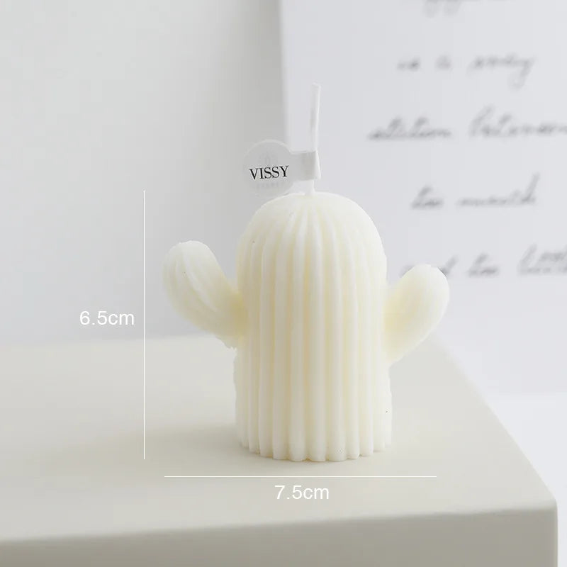 bougies parfumées cactus faites à la main décoratives pour la maison - vue 9 sur 10