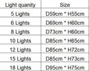 lustre suspendu en cristal pour décoration moderne et festive