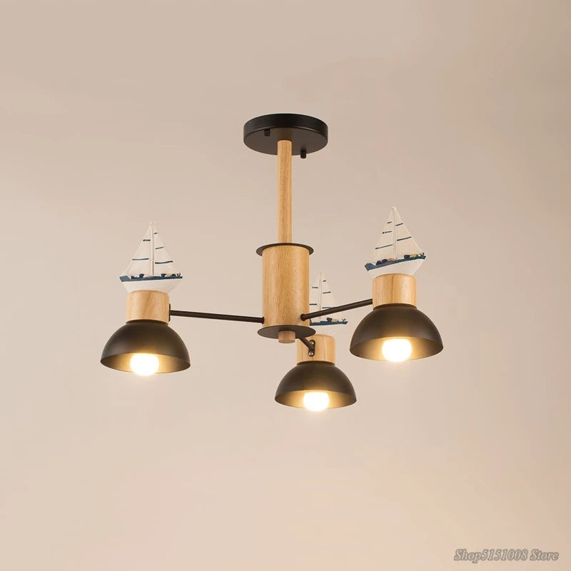 lustre nordique oiseau led simple moderne mini décor éclairage - vue 11 sur 11