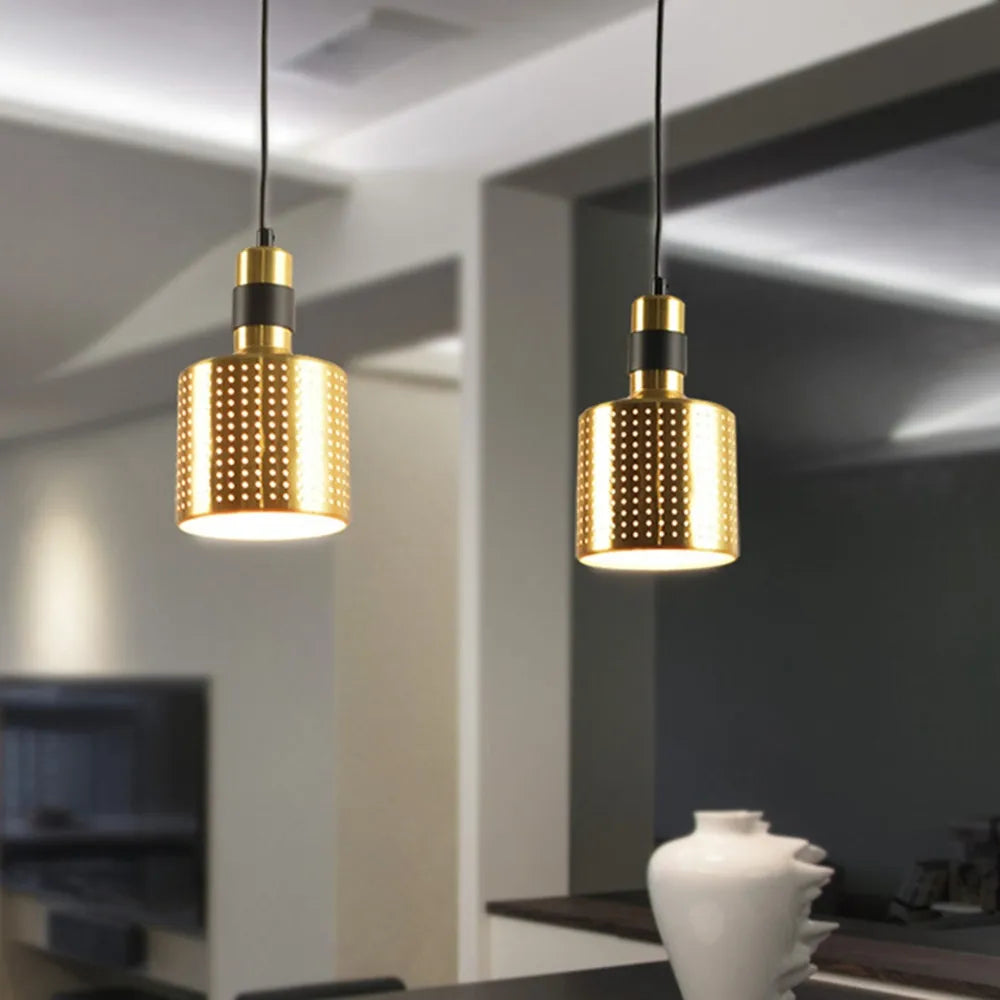 suspension nordique en métal design pour intérieur moderne - vue 5 sur 10