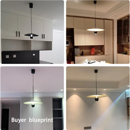 Modern minimalist Nordic-style chandelier for interior decoration - vue 2 sur 10