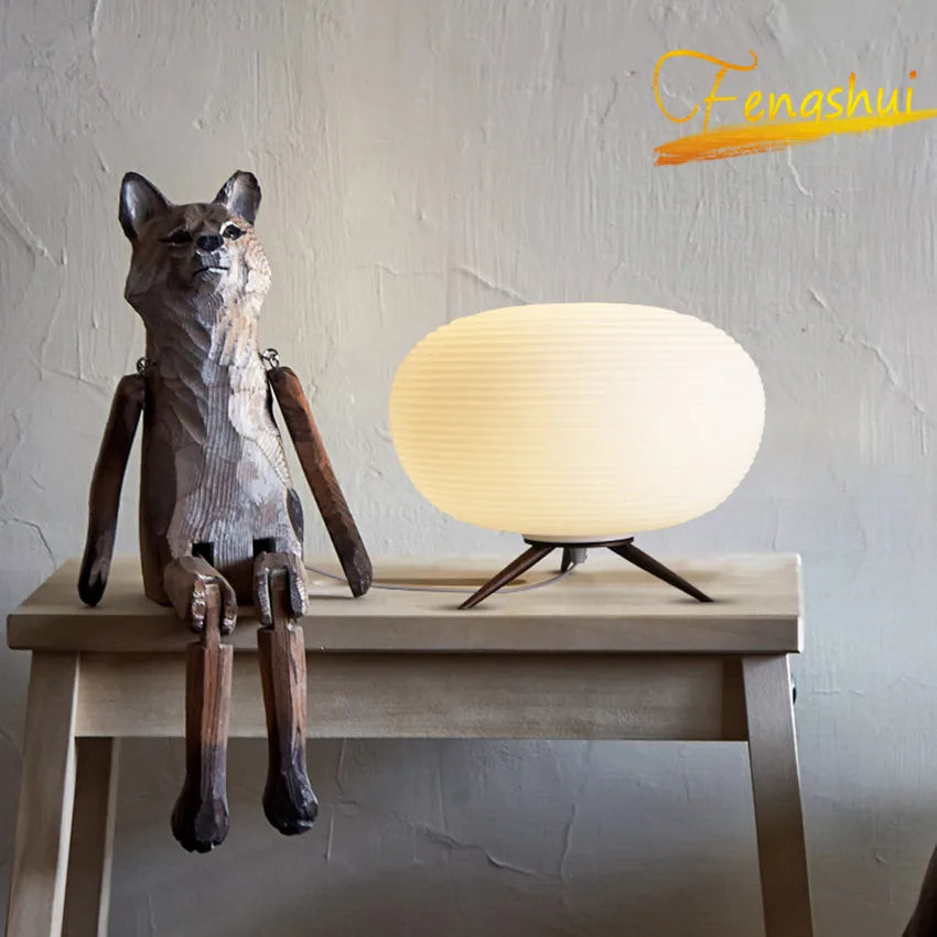 Lampe de Table en verre LED postmoderne - vue 3 sur 9