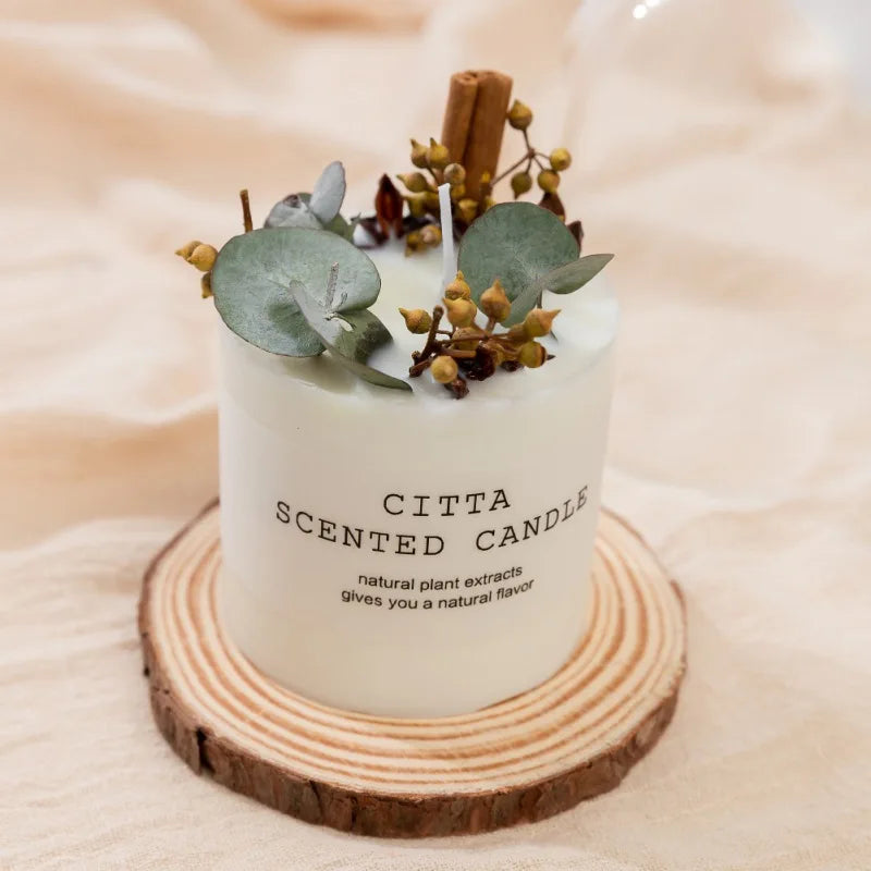 bougies d'aromathérapie romantiques en cire de soja cadeau détente anti-stress - vue 10 sur 10