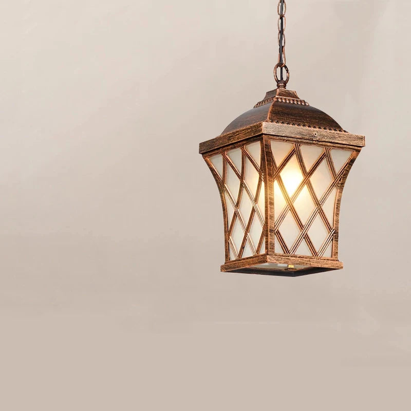Lustre extérieur européen étanche