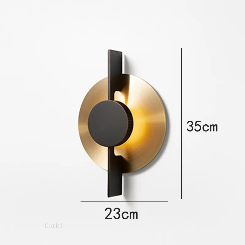 Applique murale led postmoderne en métal pour restaurant - vue 7 sur 7