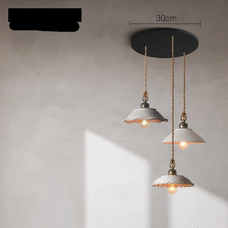 Suspension LED loft style industriel - vue 10 sur 11