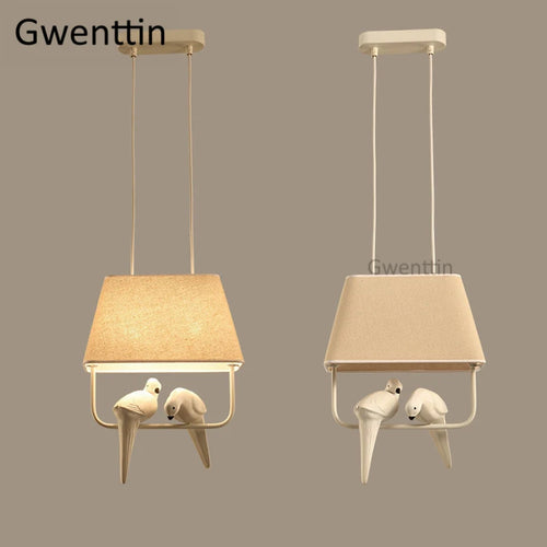 suspension décorative en forme d'oiseau pour intérieur moderne