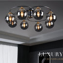 Creative glass pendant light for minimalist interior decor