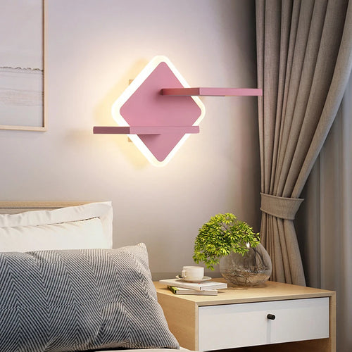 Modern minimalist decorative and versatile LED wall light - vue 2 sur 12