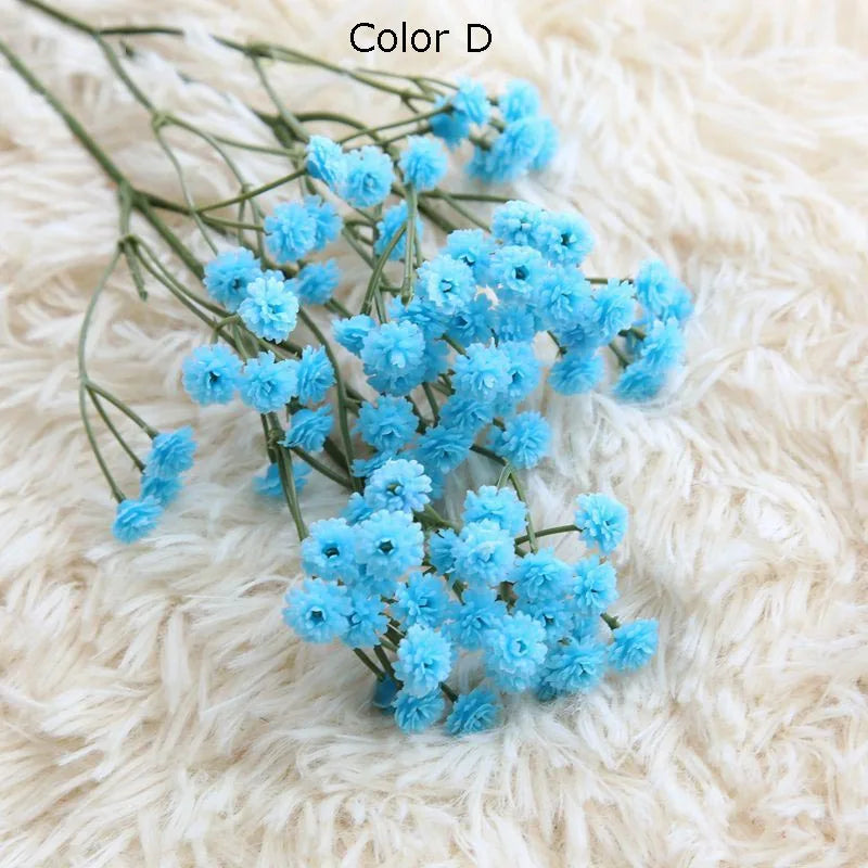 90 têtes de fleurs artificielles pour décorations et bricolage - vue 6 sur 12