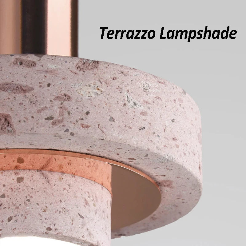 suspension en terrazzo design nordique pour divers espaces intérieurs - vue 8 sur 7