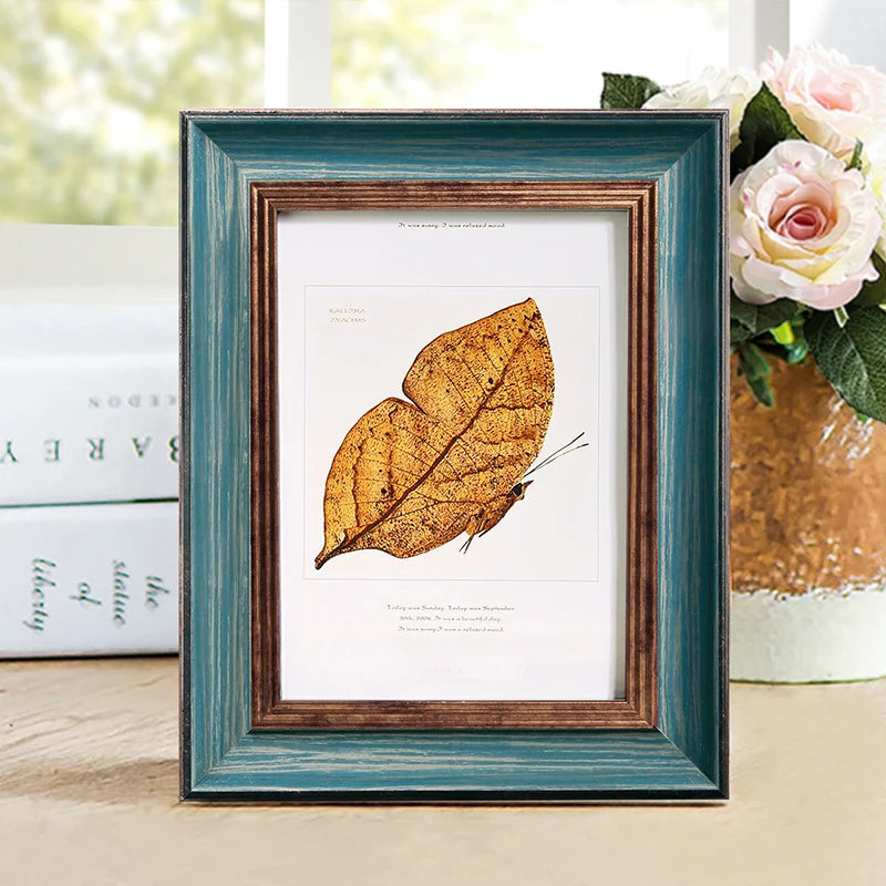 cadre photo rétro américain pour mariage et décoration à personnaliser - vue 5 sur 13