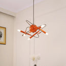 lustre post-moderne espace âge pour éclairage intérieur décoratif