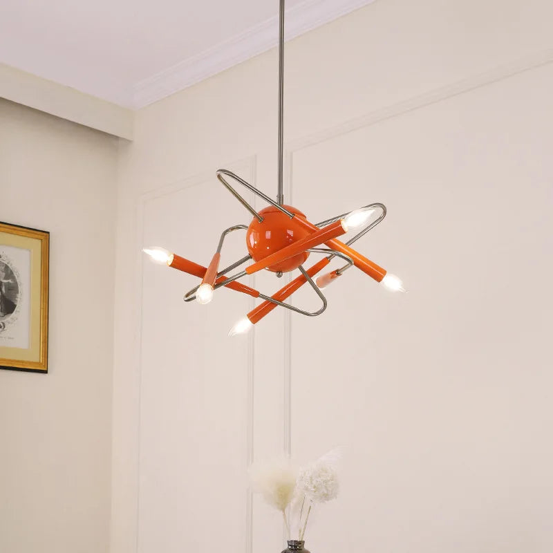lustre post-moderne espace âge pour éclairage intérieur décoratif - vue 5 sur 7