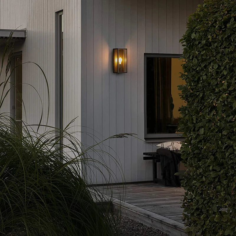 Applique d'extérieur moderne étanche en herbe - vue 5 sur 8