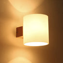 Applique murale LED japonaise nordique boisée
