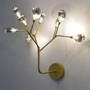 Modern tree-shaped wall light with elegant minimalist design
