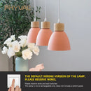 Lustre nordique bois 3 têtes décor