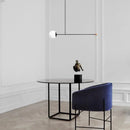 Minimalist retro designer chandelier for contemporary interiors