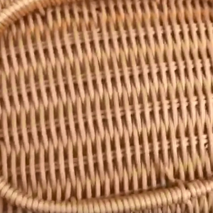panier de pique-nique en osier éléphant fait main en bambou - vue 8 sur 7