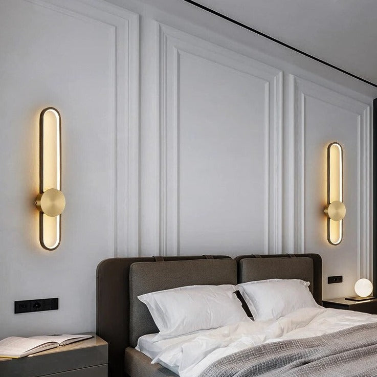 Applique murale moderne de luxe en cuivre - vue 4 sur 12