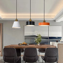 Minimalist modern retro loft pendant light with lampshade for kitchen, dining room, bedroom, restaurant