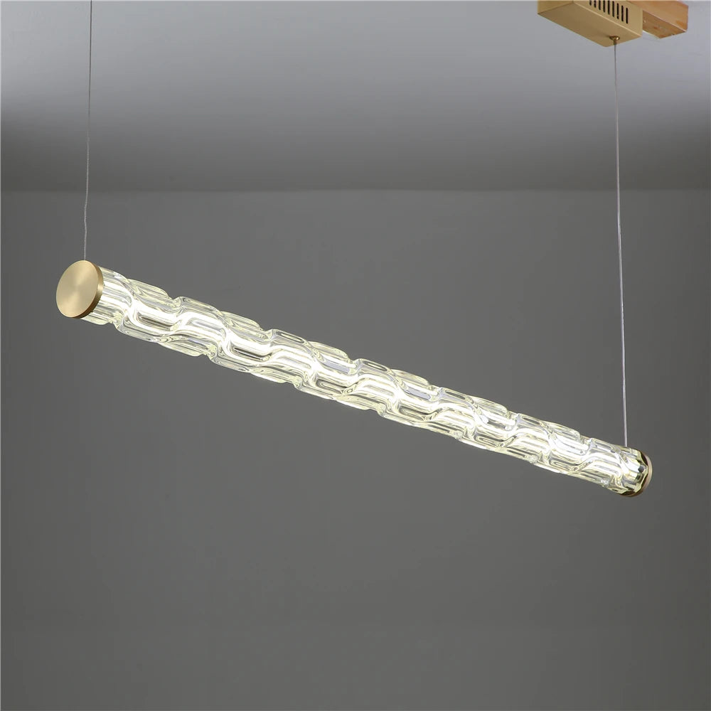 suspension en cristal pour décoration intérieure moderne - vue 2 sur 6