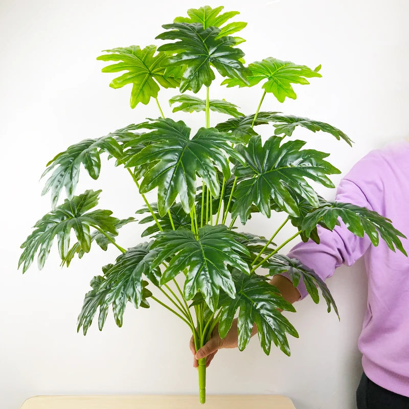 plantes tropicales artificielles monstera feuillage décoratif pour intérieur extérieur - vue 14 sur 21