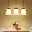 Minimalist Nordic chandelier 3 heads modern Japanese style
