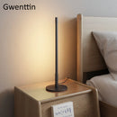 Minimalist nordic style LED floor lamp for elegant interiors