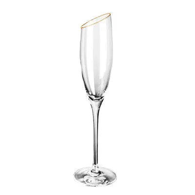 Flutes champagne design élégant verre soufflé sans plomb