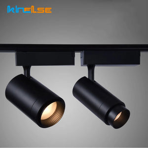 Adjustable decorative dimmable track spotlight