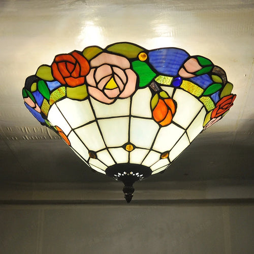 Modern ceiling light tiffany style minimalist design for interior decor