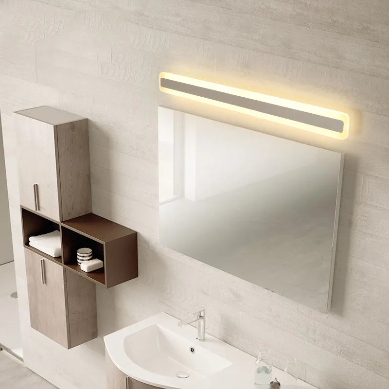 applique murale led moderne étanche en acrylique pour intérieur - vue 2 sur 6