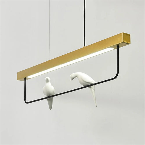 Minimalist nordic design luxury LED pendant lamp - vue 2 sur 10