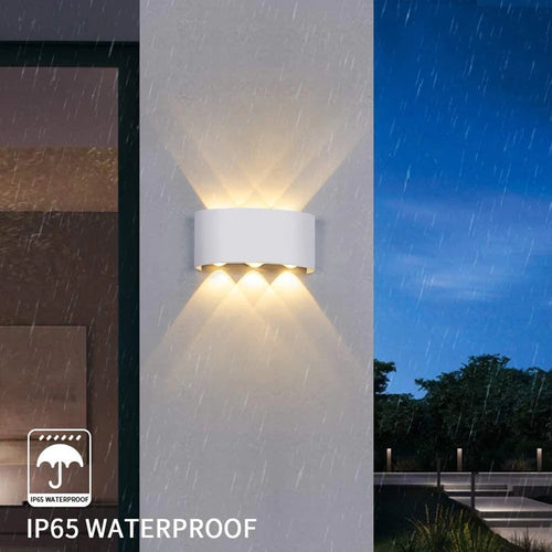 applique murale led étanche pour jardin extérieur et intérieur - vue 8 sur 8