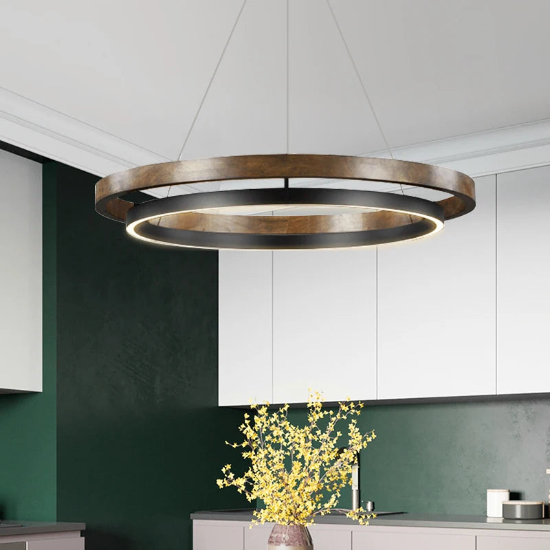 suspension ronde design moderne pour décoration intérieure - vue 4 sur 4
