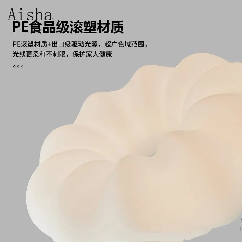 plafonnier citrouille lumineux pour chambre d'enfants décoration magique - vue 6 sur 7