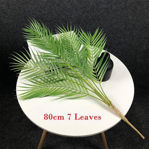 plantes tropicales palmier artificiel branches en plastique réalistes - vue 10 sur 12