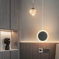 Modern minimalist nordic style double head chandelier