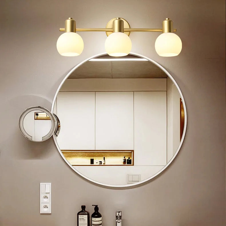 applique murale led 3 têtes lumière chaude/froide/blanc - vue 8 sur 9