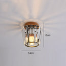 plafonnier moderne en verre pour décoration intérieure avec éclairage led