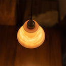 suspension loft style antique led en laiton céramique