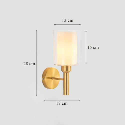 applique murale en verre luxe style art déco pour intérieur - vue 17 sur 21
